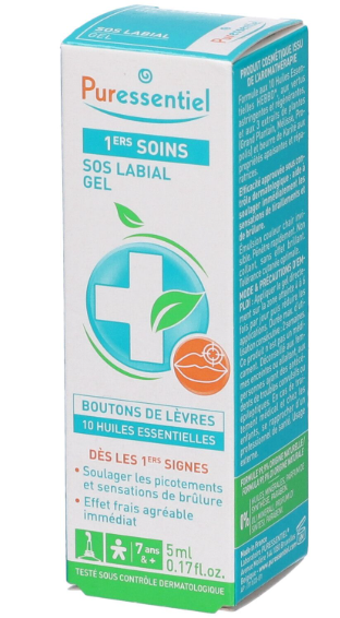 Puressentiel Gel SOS Labbra Primo Trattamento 5 ml